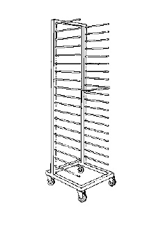 ТЕЛЕЖКА Д/ПЕЧИ ZANOLLI ROTOR WIND 3E/G-4E/G
