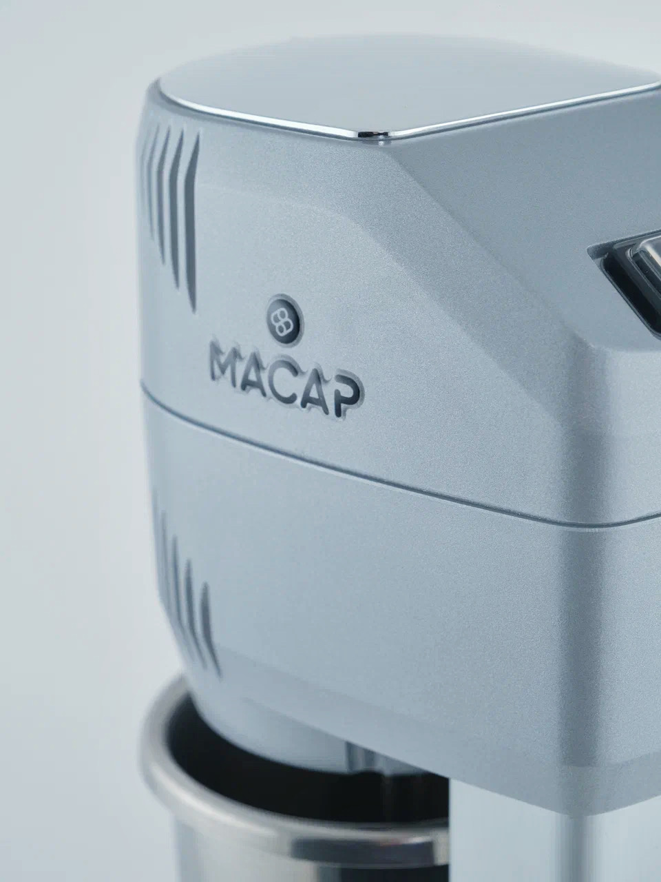 МИКСЕР MACAP F4 (C10) СЕРЫЙ СТАКАН ИЗ НЕРЖАВЕЮЩЕЙ СТАЛИ
