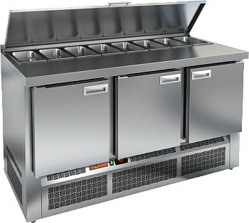 СТОЛ ДЛЯ САЛАТОВ HICOLD SLE1-111GN (1/3) (R290)