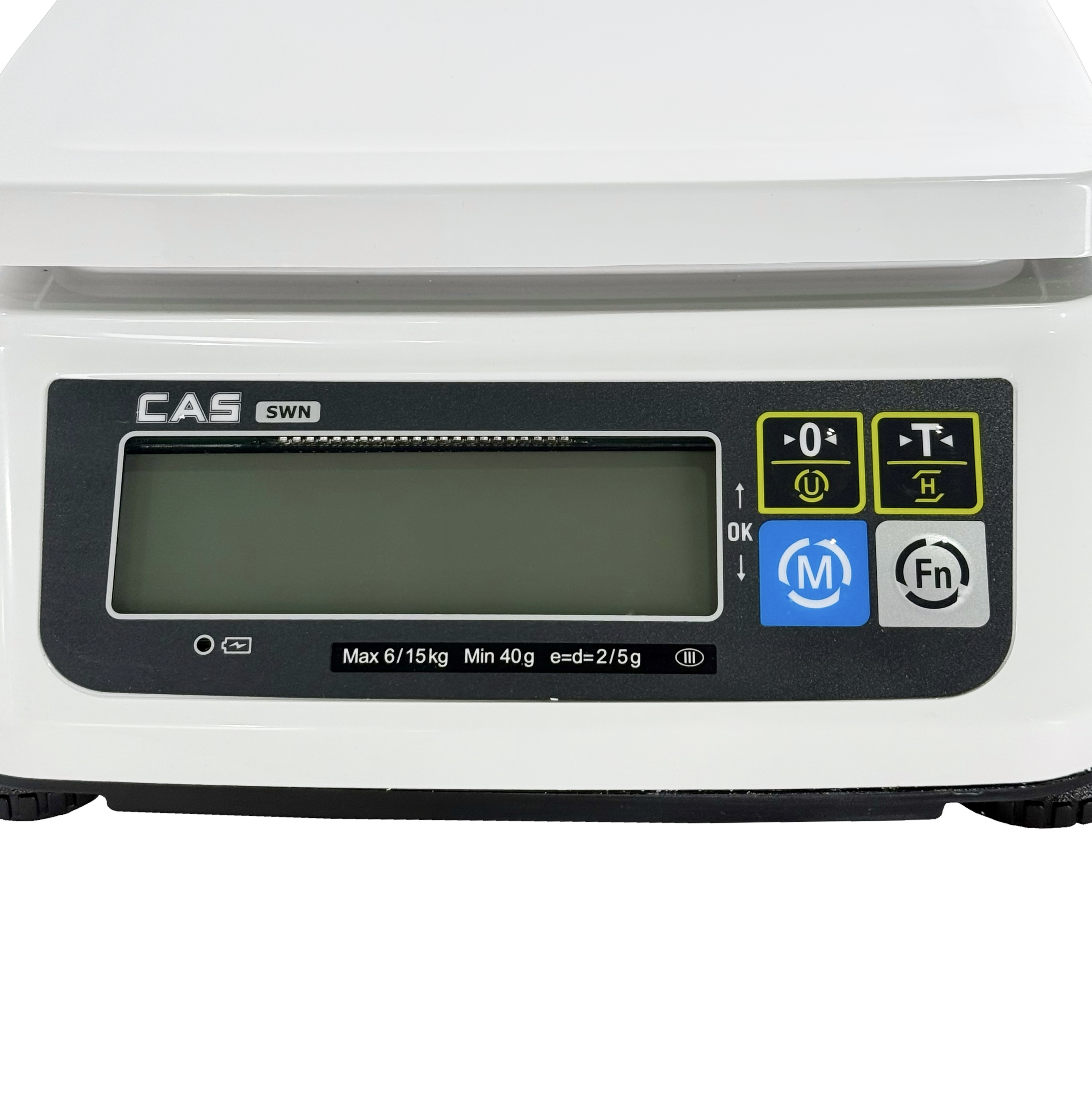ВЕСЫ ЭЛ.ПОРЦИОННЫЕ CAS SWN-15 (DD) ДВА ДИСП